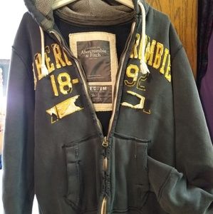 Aberrombie & fitch heavy weight hoodie M